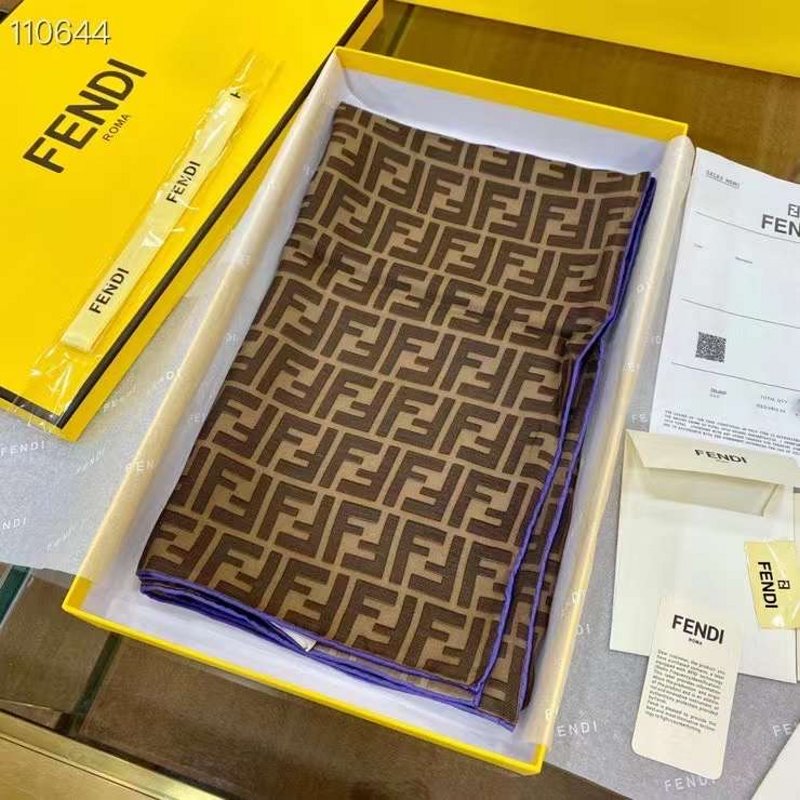 Fendi Silk Square Scarf SS001046