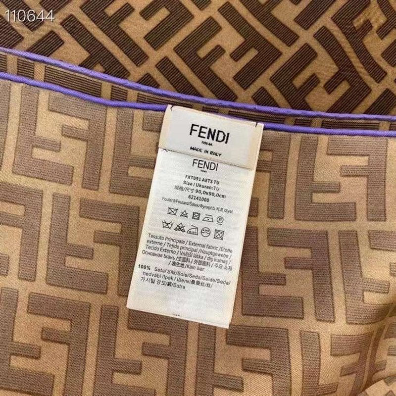 Fendi Silk Square Scarf SS001046