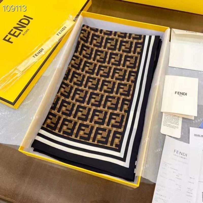 Fendi Silk Square Scarf SS001048