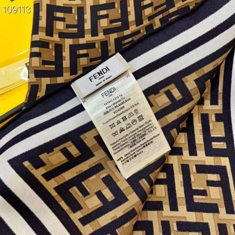 Fendi Silk Square Scarf SS001048