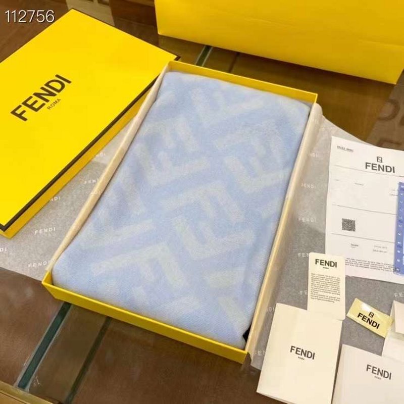 Fendi Wool Cashmere Scarf SS001032