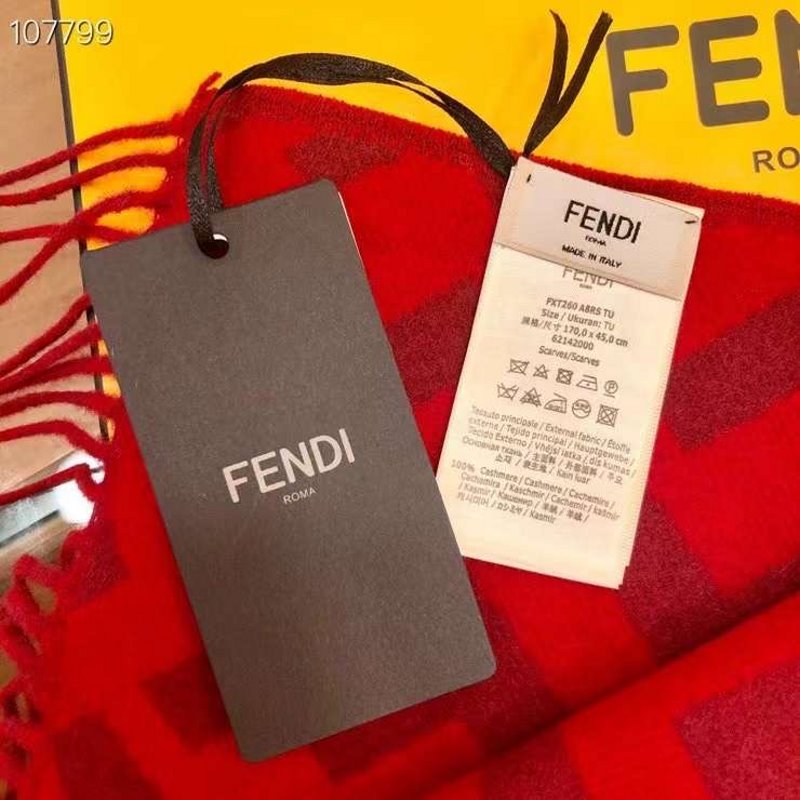 Fendi Wool Cashmere Scarf SS001035