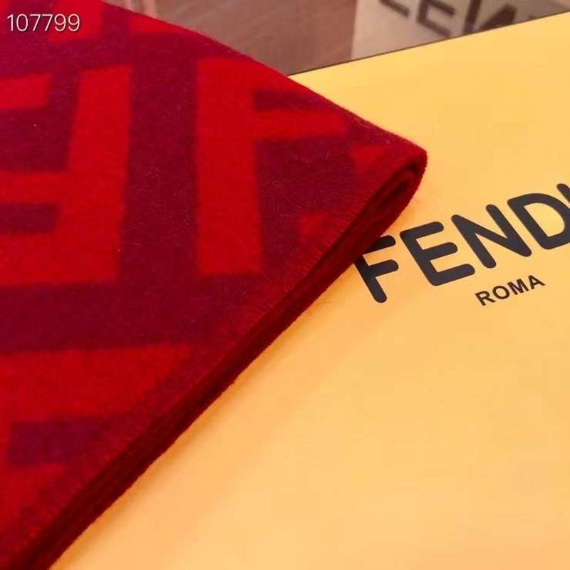 Fendi Wool Cashmere Scarf SS001035
