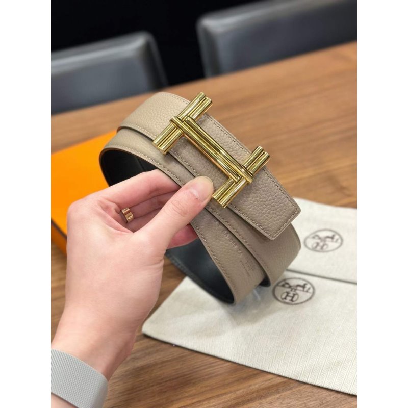 Hermes Leather Strap Belt WB001105