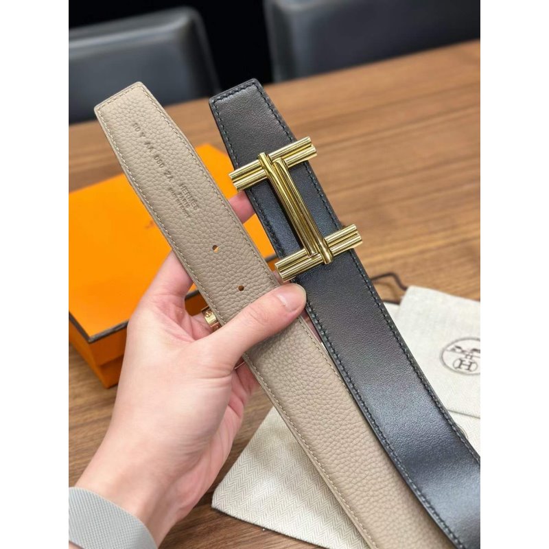 Hermes Leather Strap Belt WB001105