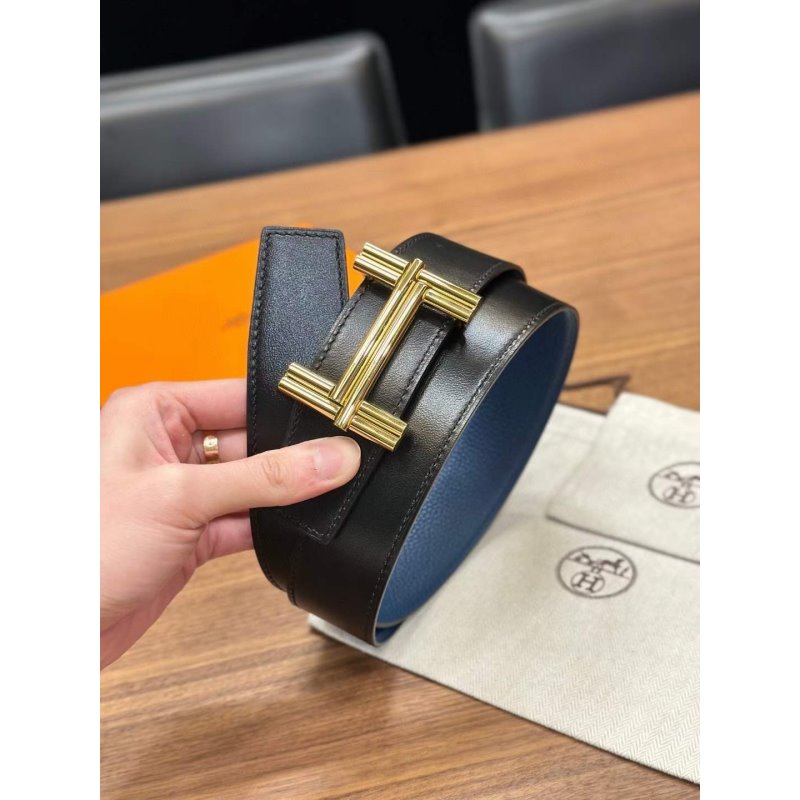Hermes Leather Strap Belt WB001107