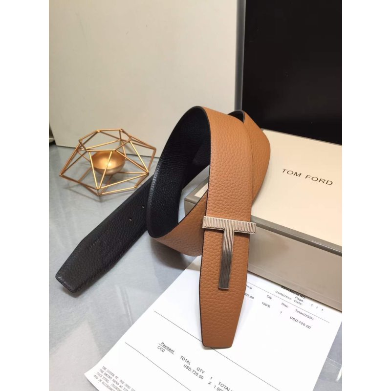 Tom Ford Double Sided Calfskin Belt WB001001