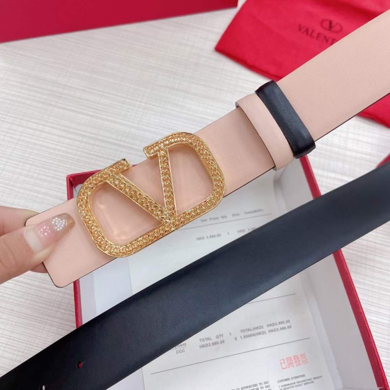 Valentino Garavni V Logo Belt WB001246