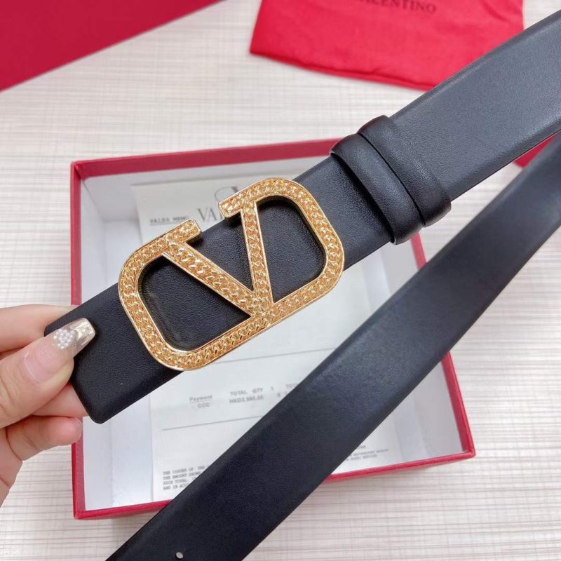 Valentino Garavni V Logo Belt WB001247