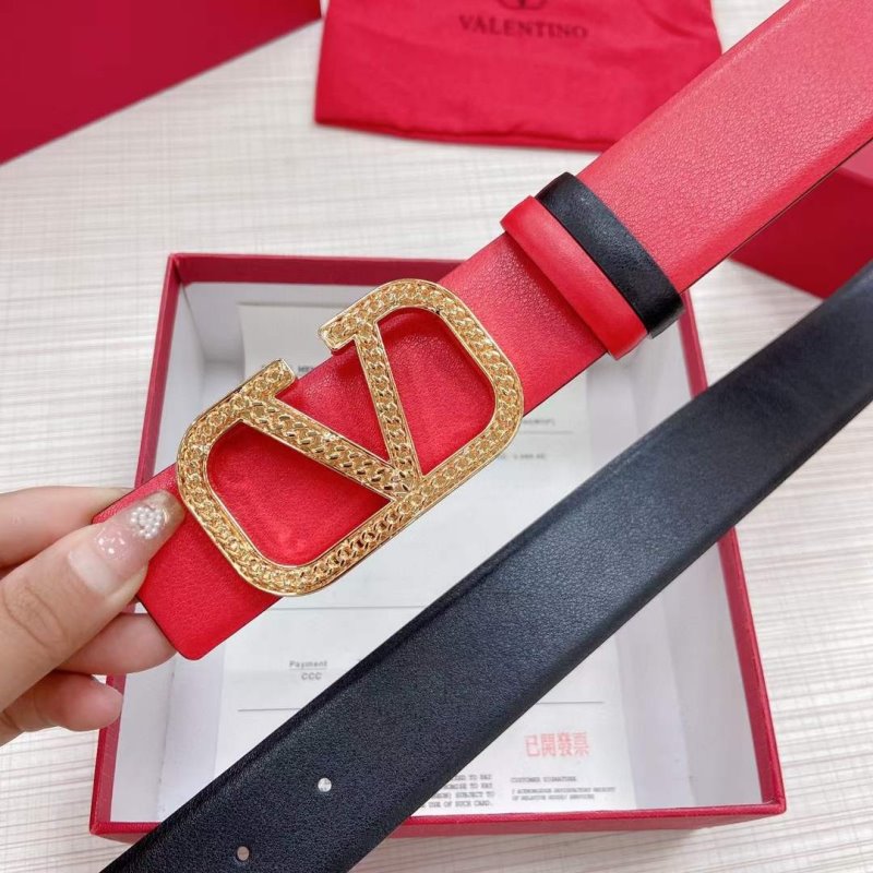 Valentino Garavni V Logo Belt WB001250