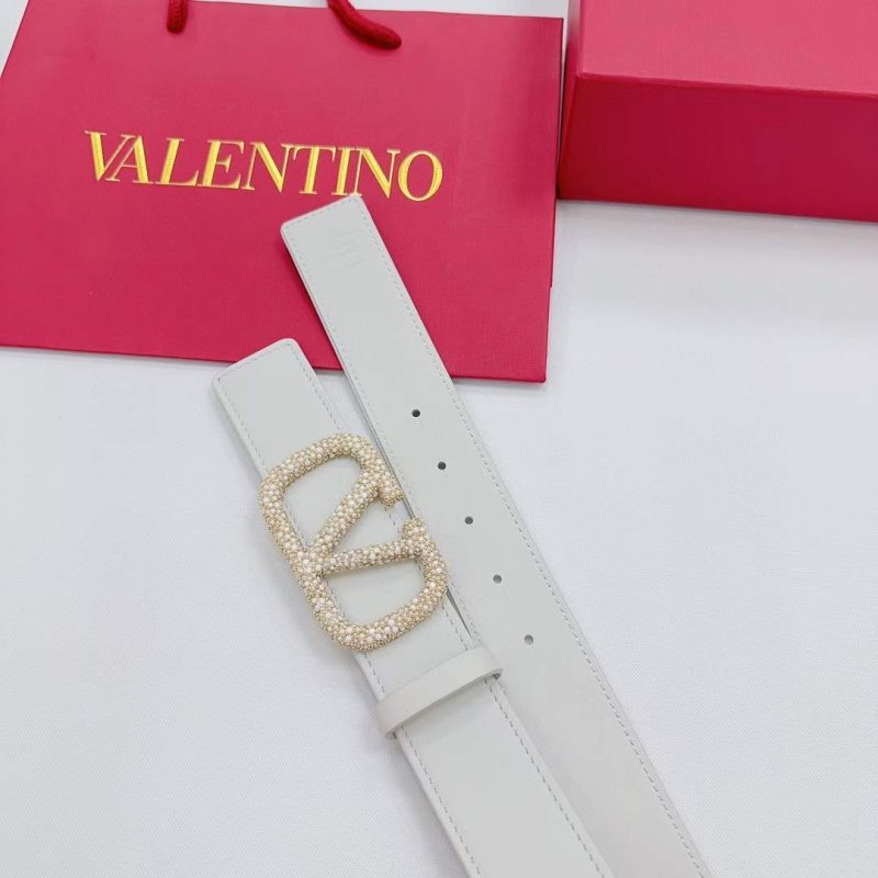 Valentino Garavni V Logo Belt WB001256