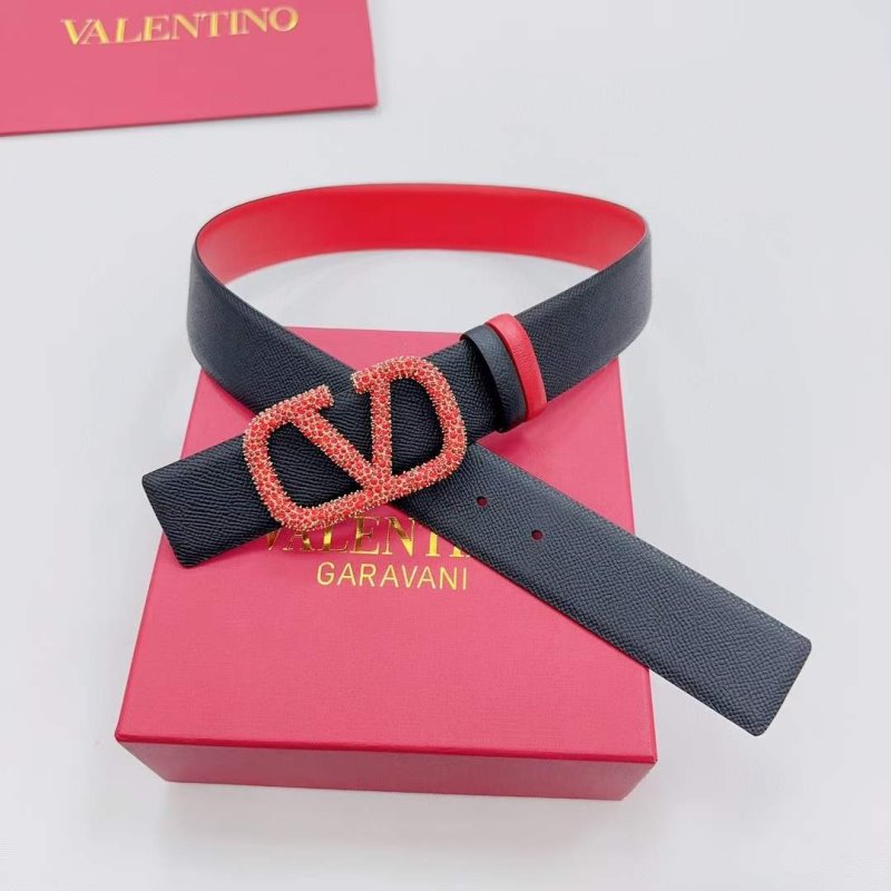 Valentino Garavni V Logo Belt WB001257