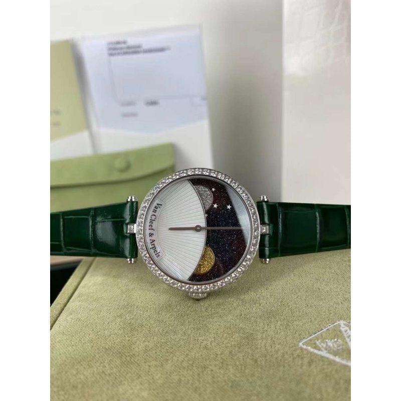 Van Cleef and Arpels Moon and Stars Wrist Watch WAT02267