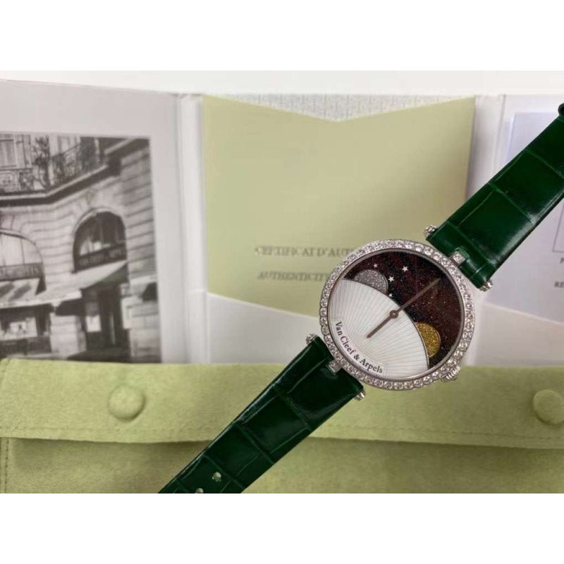 Van Cleef and Arpels Moon and Stars Wrist Watch WAT02267
