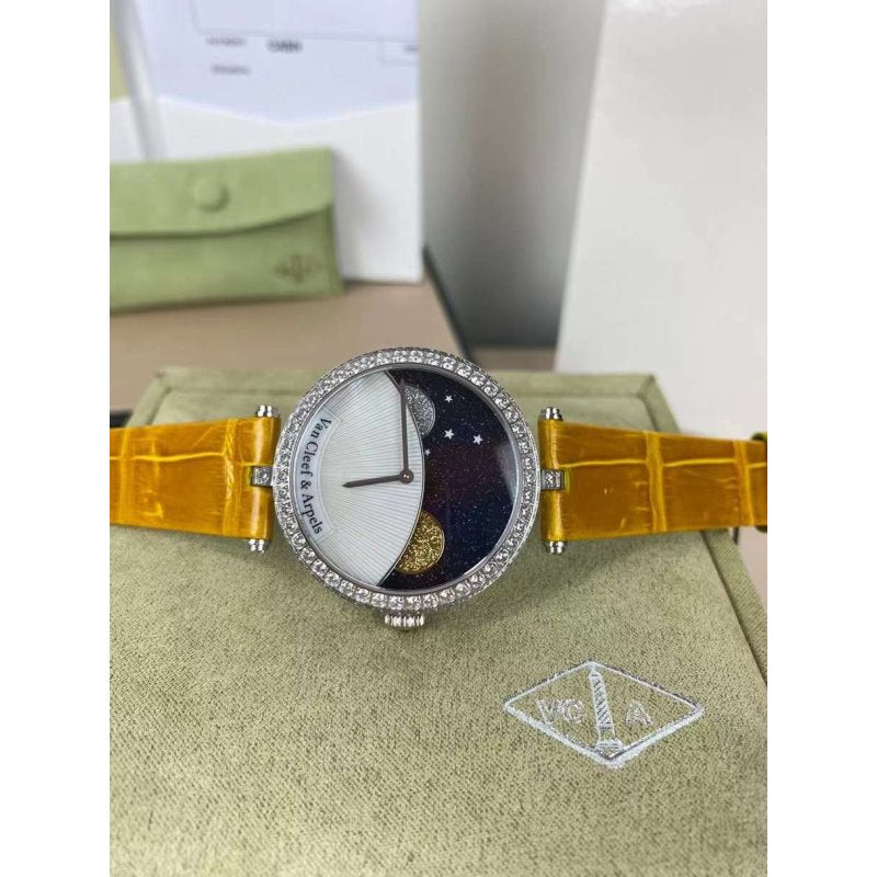 Van Cleef and Arpels Moon and Stars Wrist Watch WAT02268