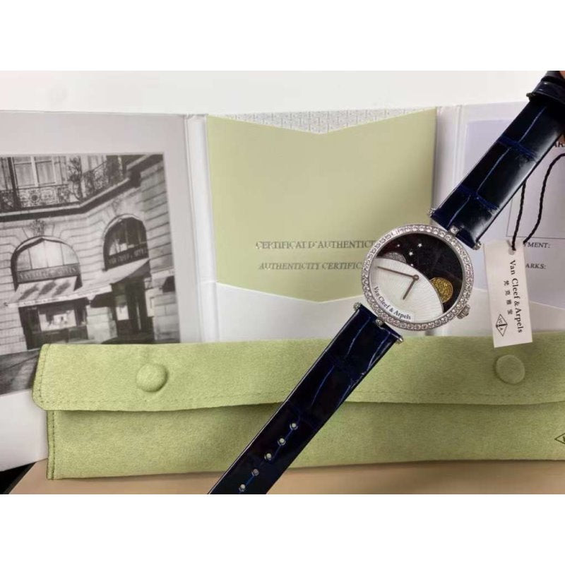 Van Cleef and Arpels Moon and Stars Wrist Watch WAT02269