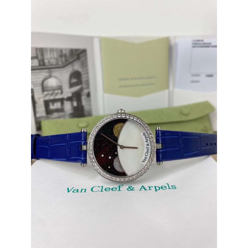 Van Cleef and Arpels Moon and Stars Wrist Watch WAT02272