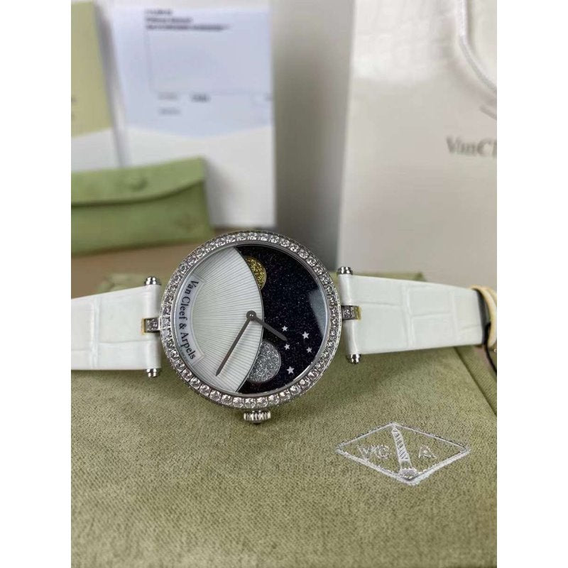 Van Cleef and Arpels Moon and Stars Wrist Watch WAT02273