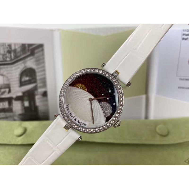 Van Cleef and Arpels Moon and Stars Wrist Watch WAT02273