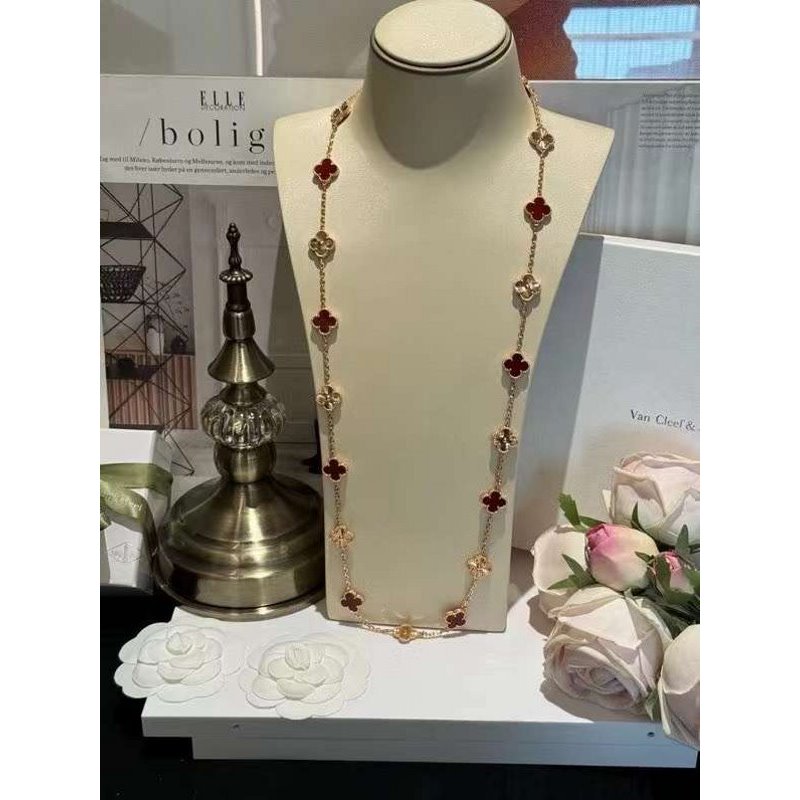 Van Cleef and Arpels Twenty Drop Fritillaria Necklace JWL00160