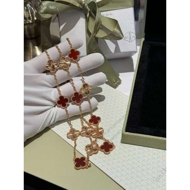 Van Cleef and Arpels Twenty Drop Fritillaria Necklace JWL00160