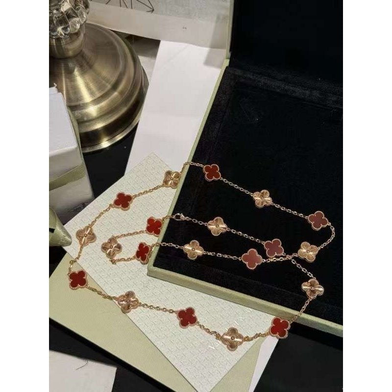 Van Cleef and Arpels Twenty Drop Fritillaria Necklace JWL00160