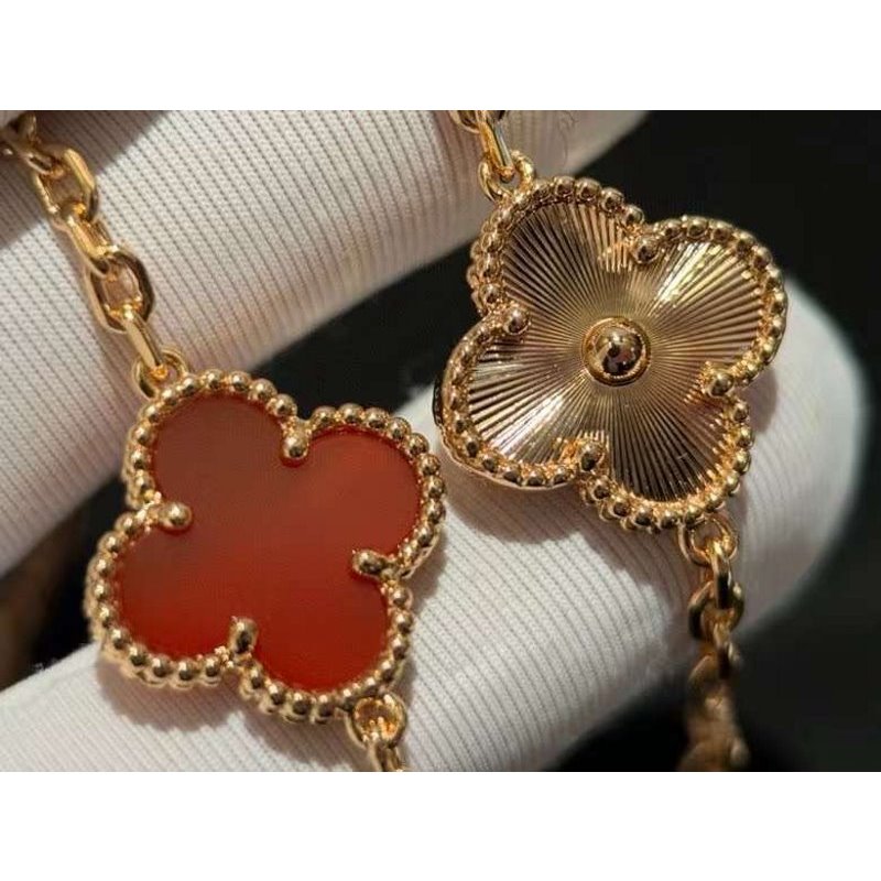 Van Cleef and Arpels Twenty Drop Fritillaria Necklace JWL00160