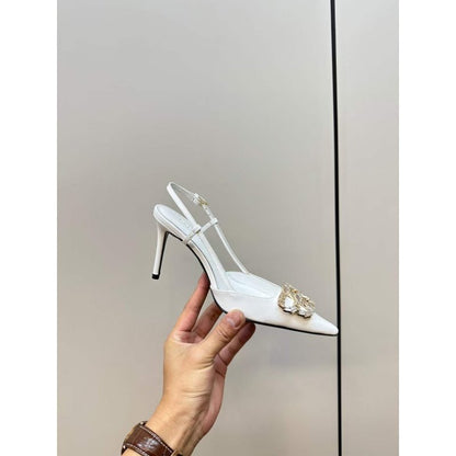 Balenciaga Diamond Buckle Heeled Sandals SH010003