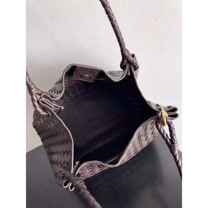 Bottega Veneta Andiamo Parachute Bag in Intrecciato Leather BGDC0062