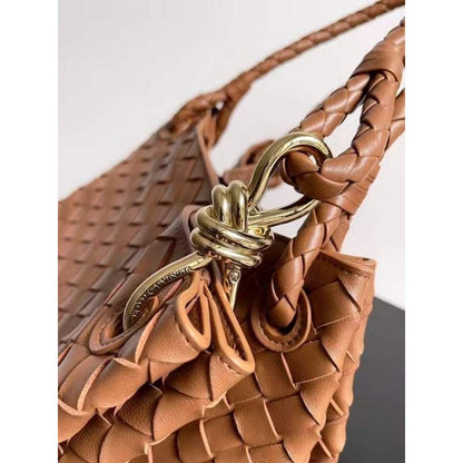 Bottega Veneta Andiamo Parachute Bag in Intrecciato Leather BGDC0065
