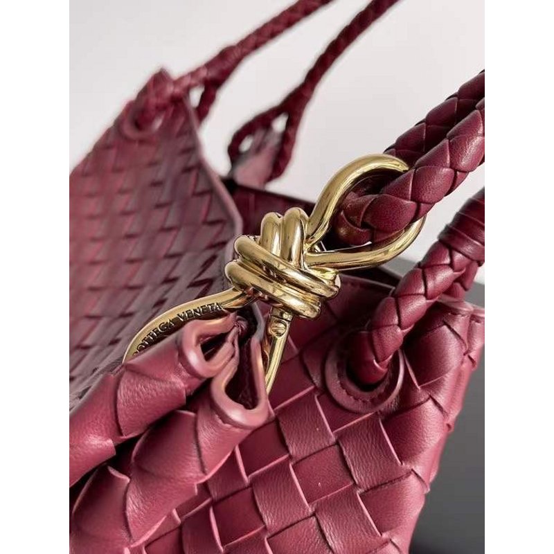 Bottega Veneta Andiamo Parachute Bag in Intrecciato Leather BGDC0067