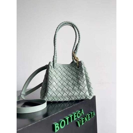 Bottega Veneta Andiamo Parachute Bag in Intrecciato Leather BGDC0070
