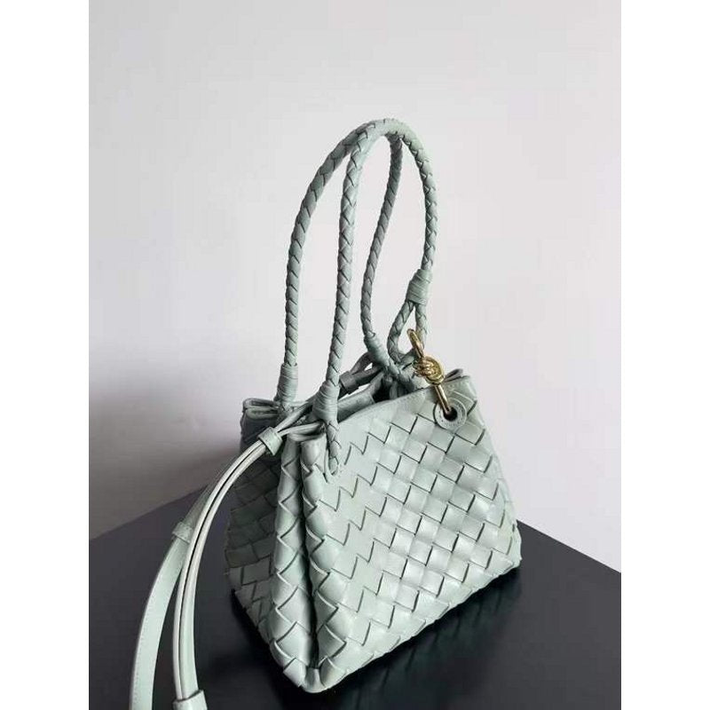 Bottega Veneta Andiamo Parachute Bag in Intrecciato Leather BGDC0070