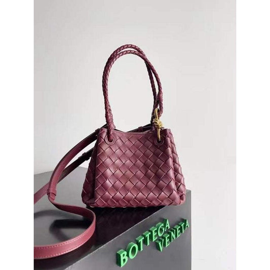 Bottega Veneta Andiamo Parachute Bag in Intrecciato Leather BGDC0071