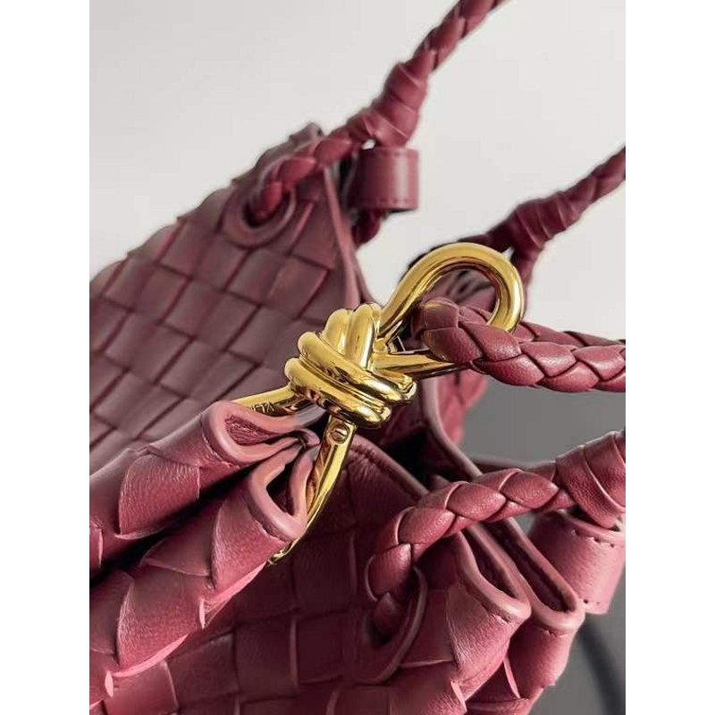 Bottega Veneta Andiamo Parachute Bag in Intrecciato Leather BGDC0071