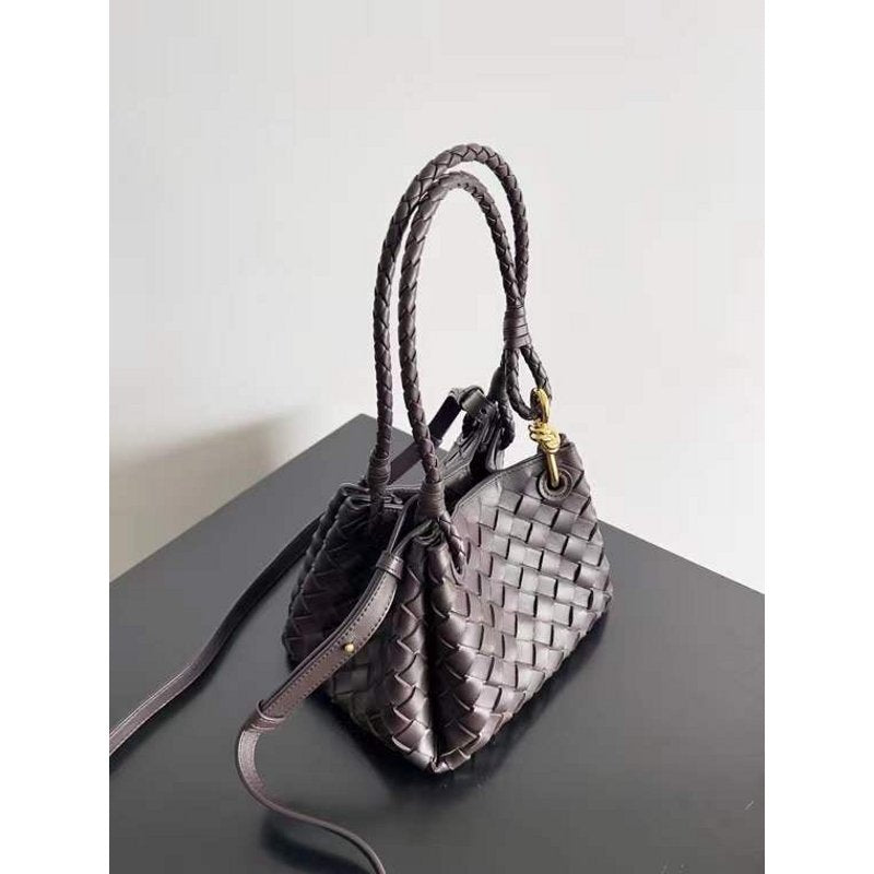 Bottega Veneta Andiamo Parachute Bag in Intrecciato Leather BGDC0074