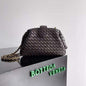 Bottega Veneta Lauren 1980 Teen Chain Bag in Intrecciato Leather BGDC0013
