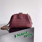 Bottega Veneta Lauren 1980 Teen Chain Bag in Intrecciato Leather BGDC0014