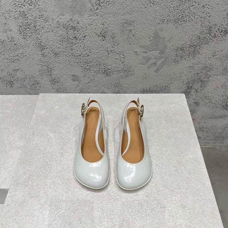 Bottega Veneta Round Head Heeled Sandals SH010021