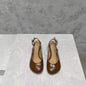 Bottega Veneta Round Head Heeled Sandals SH010022