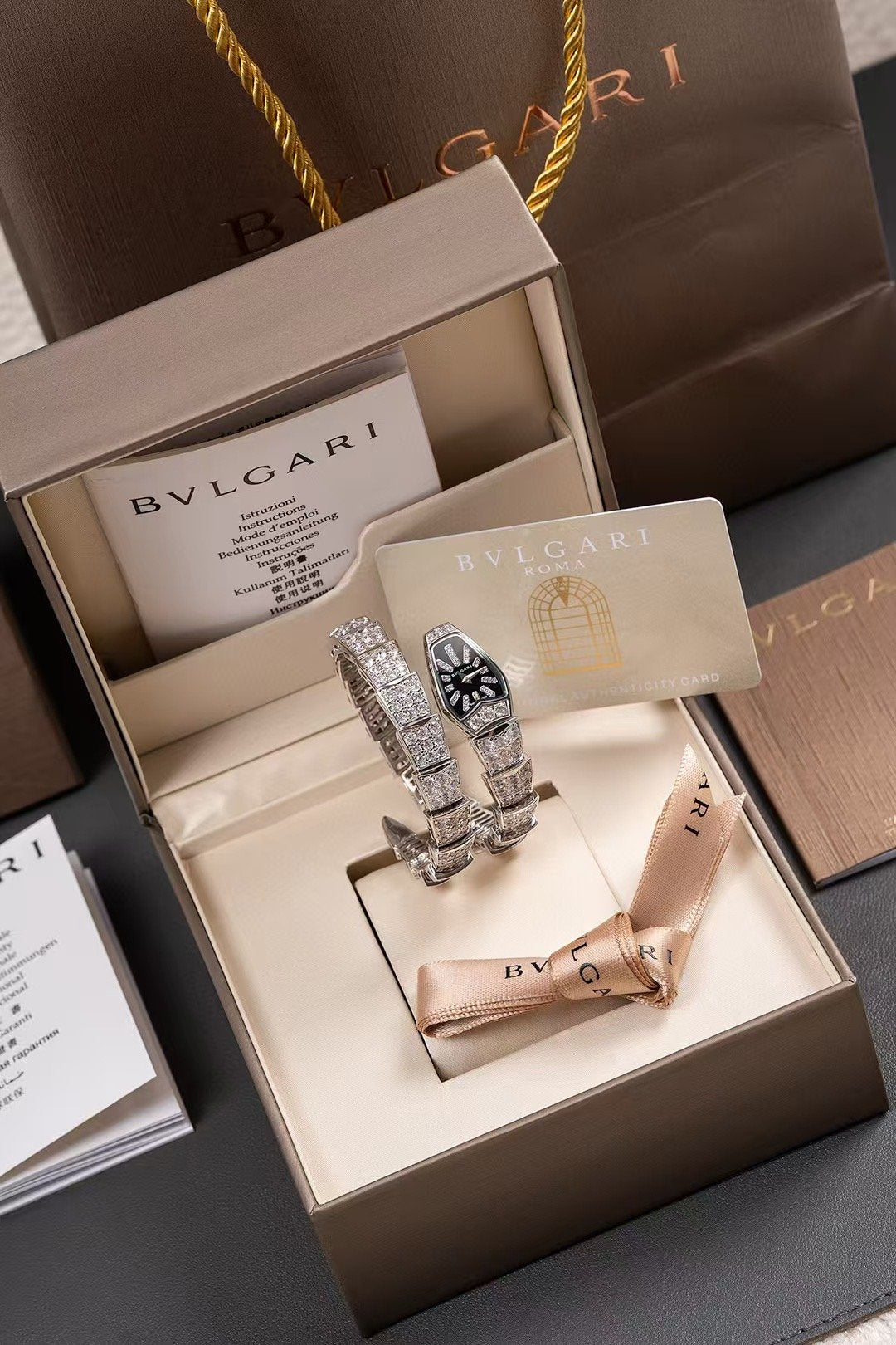 Bvlgari Serpenti Seduttori Series Wrist Watch WTJN25017