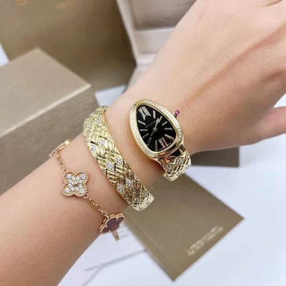 Bvlgari Serpenti Spigne Series Wrist Watch WTJN25003