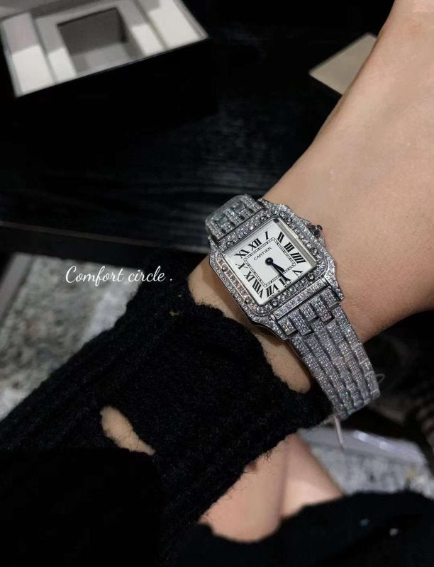 Cartier Diamond Wrist Watch JWLH0144