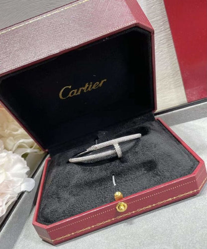 Cartier Juste un Clou Nail Diamond Bracelet JWLH0154
