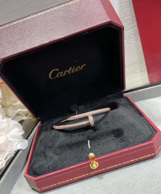 Cartier Juste un Clou Nail Diamond Bracelet JWLH0154