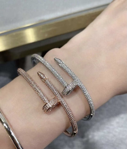 Cartier Juste un Clou Nail Diamond Bracelet JWLH0154