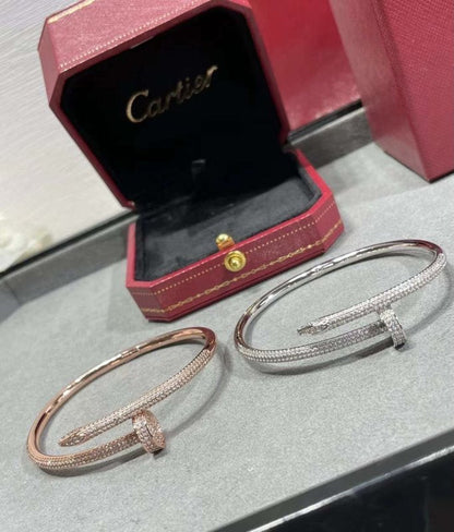 Cartier Juste un Clou Nail Diamond Bracelet JWLH0154