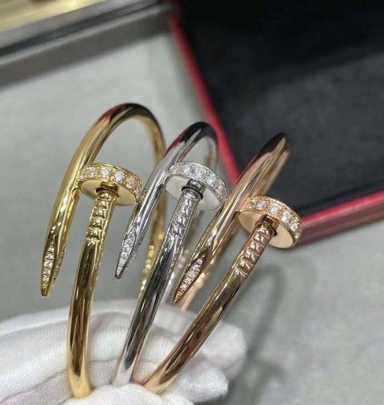 Cartier Juste un Clou Nail Diamond Bracelet JWLH0156
