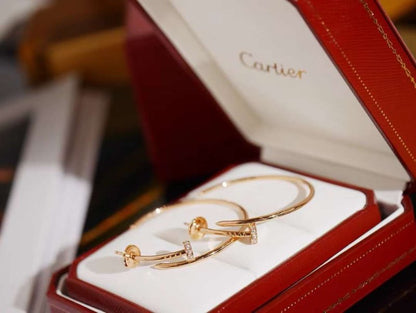 Cartier Juste un Clou Nail Earrings JWLH0152