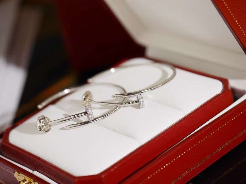 Cartier Juste un Clou Nail Earrings JWLH0152